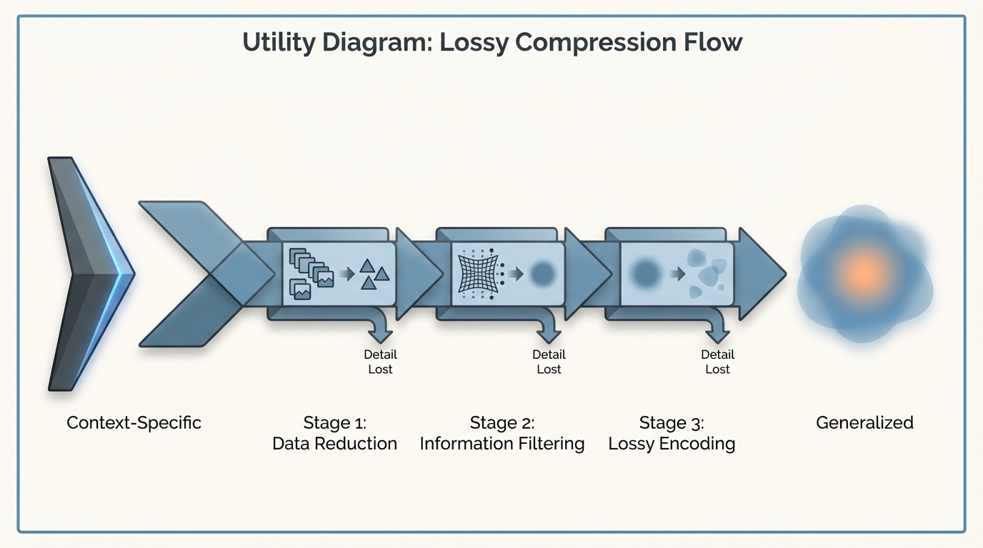 Context Decay - Lossy Compression